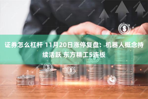 证券怎么杠杆 11月20日涨停复盘：机器人概念持续活跃 东方精工5连板